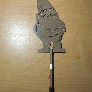 NEW Gnome Metal Pot Stake Copper 10.25" Smith & Hawken